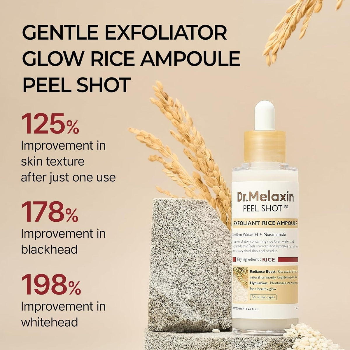"Microneedle Rejuvenation · Brightening & Firming" 4-in-1 Revitalizing Set Dr.Melaxin